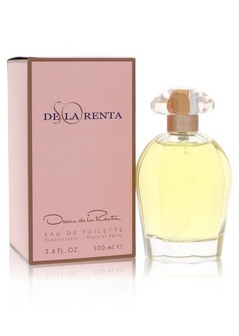 So De La Renta by Oscar De La Renta Eau De Toilette Spray 3.4 oz Women