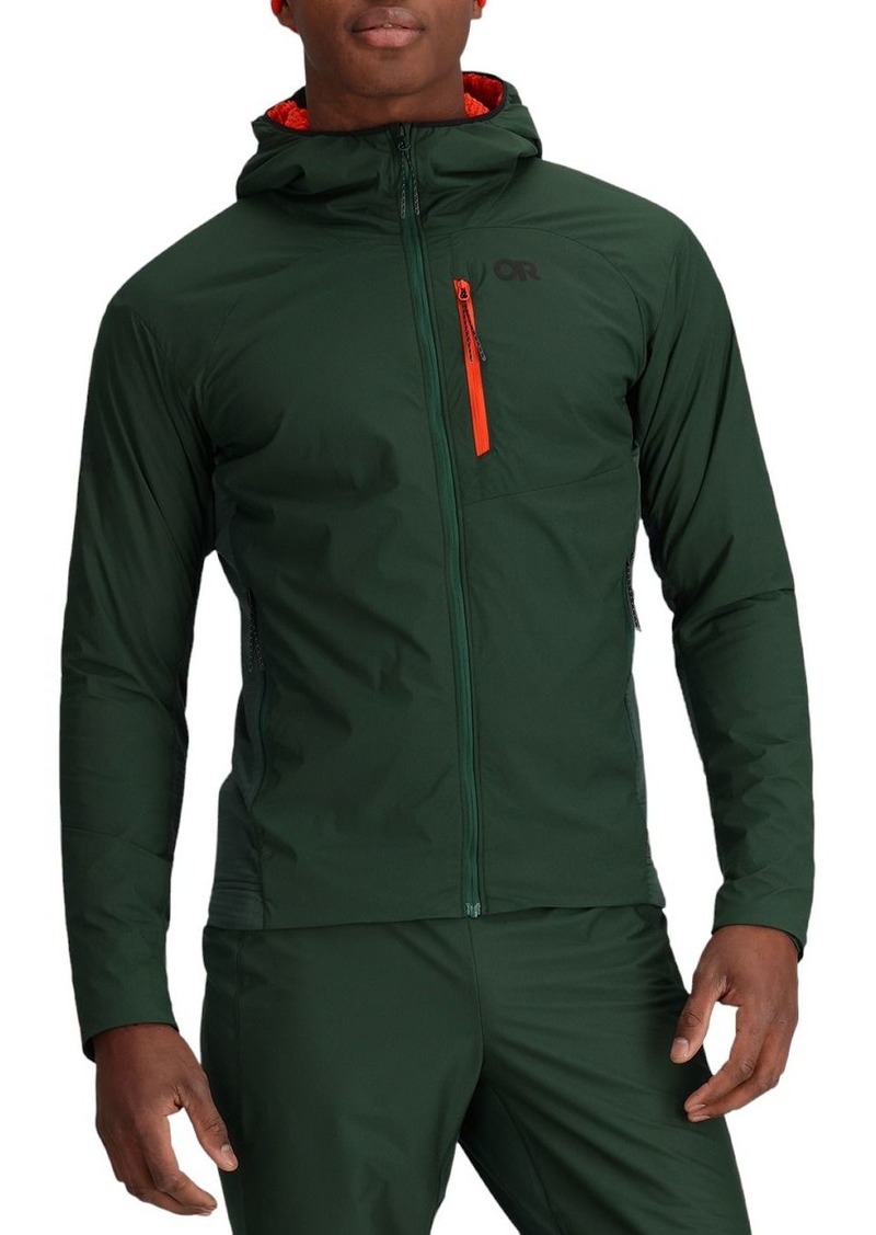 Outdoor Research Men's Deviator Hoodie, Medium, Green | Father's Day Gift Idea