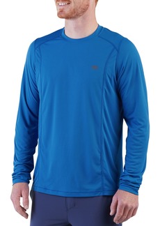Outdoor Research Men's Echo LS Tee, Large, Blue | Father's Day Gift Idea