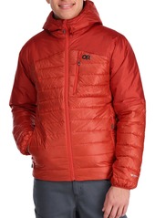 Outdoor Research Men's Helium Down Jacket, Large, Red