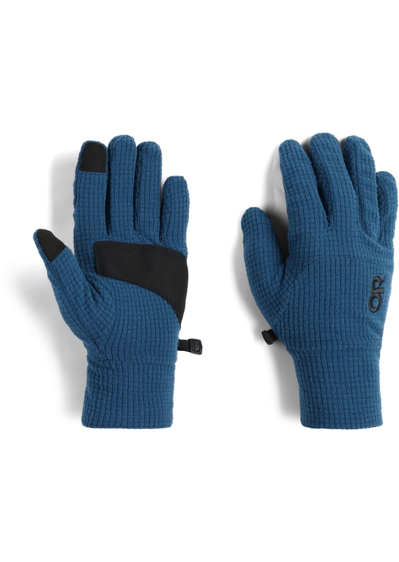 Outdoor Research Men's Trail Mix Gloves, Large, Blue