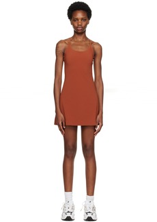 Outdoor Voices Brown 'The Exercise' Dress