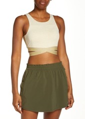 Outdoor Voices Move Free Cutout Sports Bra in Burlap at Nordstrom