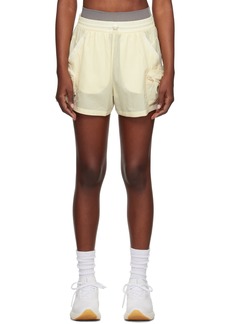 Outdoor Voices Off-White Wind-Resistant Shorts