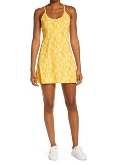 Outdoor Voices The Exercise Dress in Maize/Mango Droplet at Nordstrom