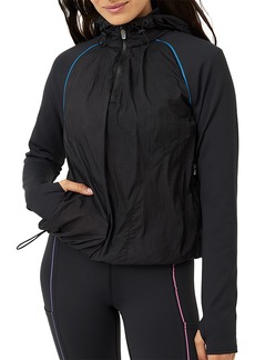 Outdoor Voices Women's FrostKnit Hoodie, XS, Black
