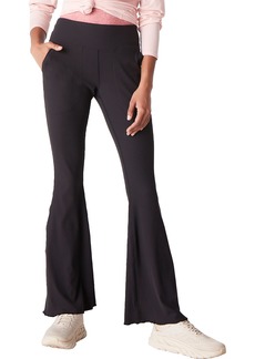 Outdoor Voices Women's Rib Flare Pants, Large, Black