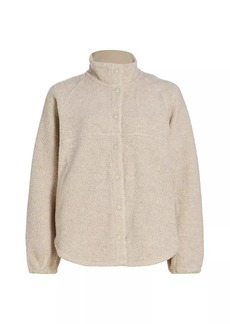 Outdoor Voices Snap-Front Sherpa Jacket