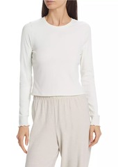 Outdoor Voices Superform Rib-Knit Long-Sleeve Top