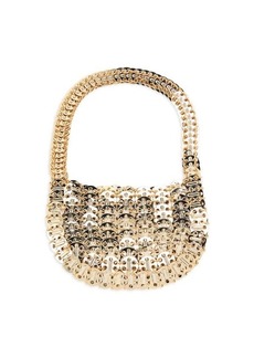 Paco Rabanne 1969 Moon Chain Crescent Top Handle Bag