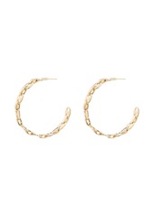 Paco Rabanne chain-link hoop earrings