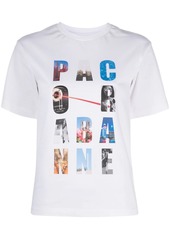 Paco Rabanne logo print T-shirt