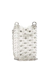 Paco Rabanne 1969 crystal and PVC chain-link cross-body bag