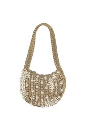 PACO RABANNE Gold And Pearls 1969 Moon Bag