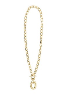 PACO RABANNE Gold XL link extra pendant necklace