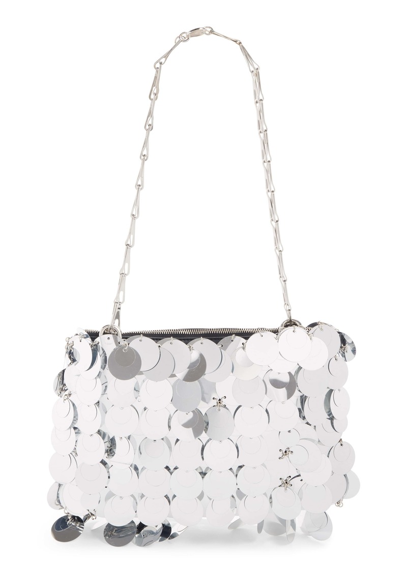 sequin shoulder bag