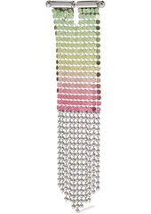 Paco Rabanne Woman Fringed Dégradé Chainmail Earring Multicolor