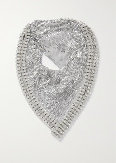 Paco Rabanne Pixel Crystal-trimmed Chainmail Scarf