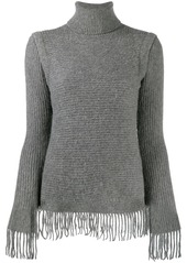 Paco Rabanne ribbed knit jumper