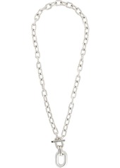Paco Rabanne toggle chain pendant necklace