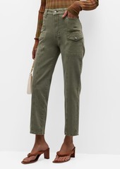 Paige Alexis Cropped Cargo Jeans