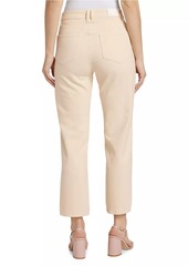 Paige Alexis Stretch-Cotton Crop Pants