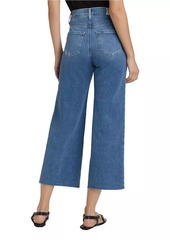 Paige Anessa Cropped Straight-Leg Jeans