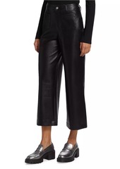 Paige Anessa Cropped Vegan Leather Pants