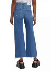 Paige Anessa Raw Wide-Leg Jeans