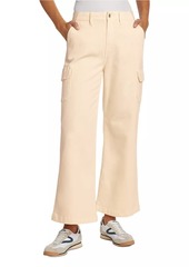 Paige Carly Wide-Leg Cargo Pants
