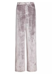 Paige Chateau Velvet Wide-Leg Pants