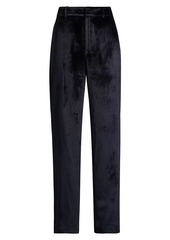 Paige Chateau Wide-Leg Velvet Pants