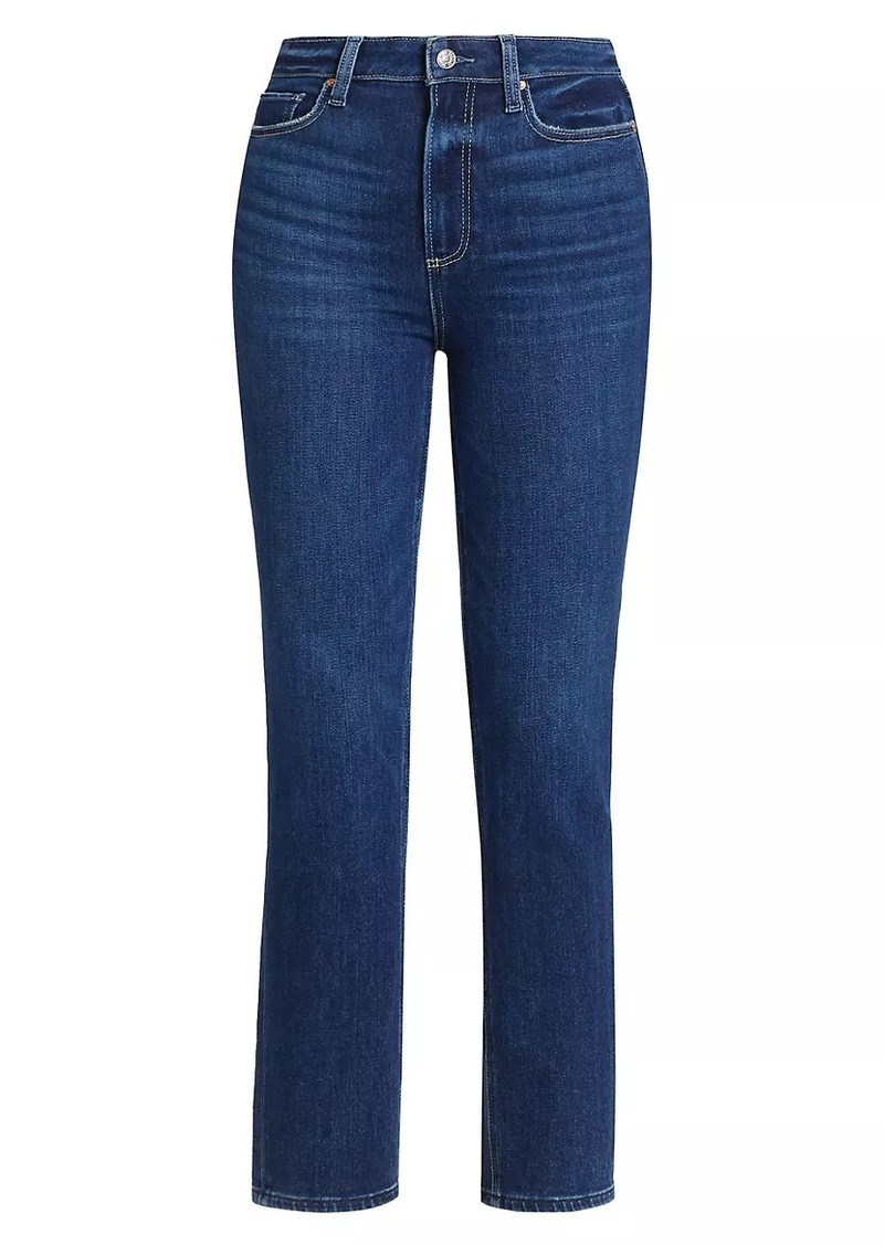 Paige Cindy Slim-Fit Cropped Jeans