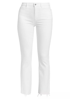 Paige Claudine Flared Ankle-Crop Jeans