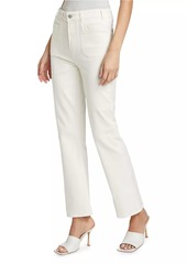 Paige Claudine High-Rise Stretch Flared Jeans