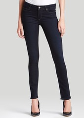 Paige Transcend Skyline Mid Rise Skinny Jeans in Mona