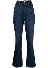 Paige Dion high-waisted cargo jeans