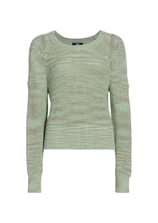 Paige Elnora Cotton-Blend Pullover Sweater