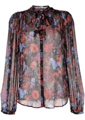 Paige Elynne floral-print blouse