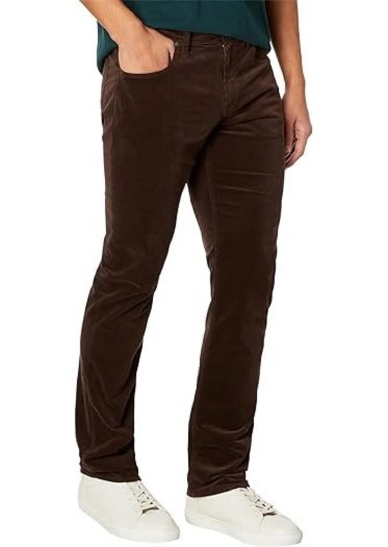 Paige Federal Slim Straight Fit Stretch Corduroy Pants