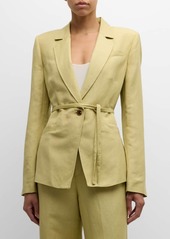 Paige Genova Belted Blazer