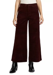 Paige Harper Cotton-Blend Corduroy Crop Pants