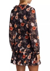 Paige Heirloom Floral Silk Minidress