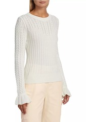 Paige Henrietta Cotton-Blend Sweater