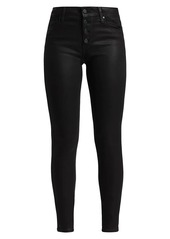 Paige Hoxton Fog Luxe Coated Jeans