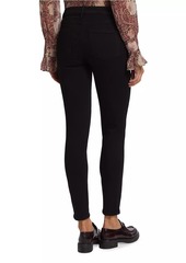 Paige Hoxton High-Rise Ultra-Skinny Ankle Jeans