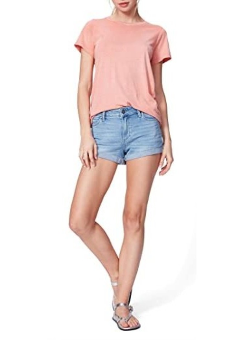 Paige Jimmy Jimmy Shorts w/ Raw Cuff in Belle