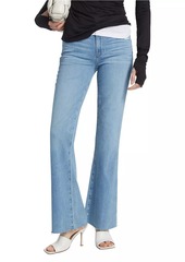 Paige Laurel High-Rise Boot-Cut Jeans