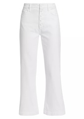Paige Leenah High-Rise Stretch Wide Ankle Jeans