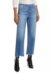 Paige Leenah Straight-Leg Cropped Jeans